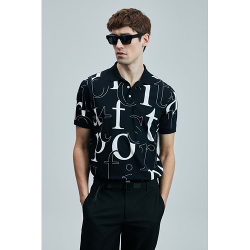 Lufian 111040219 Dıamond Smart Erkek Polo Tişört Erkek T-Shirt