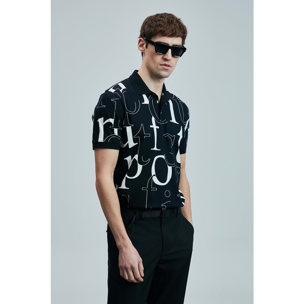 Lufian 111040219 Dıamond Smart Erkek Polo Tişört Erkek T-Shirt