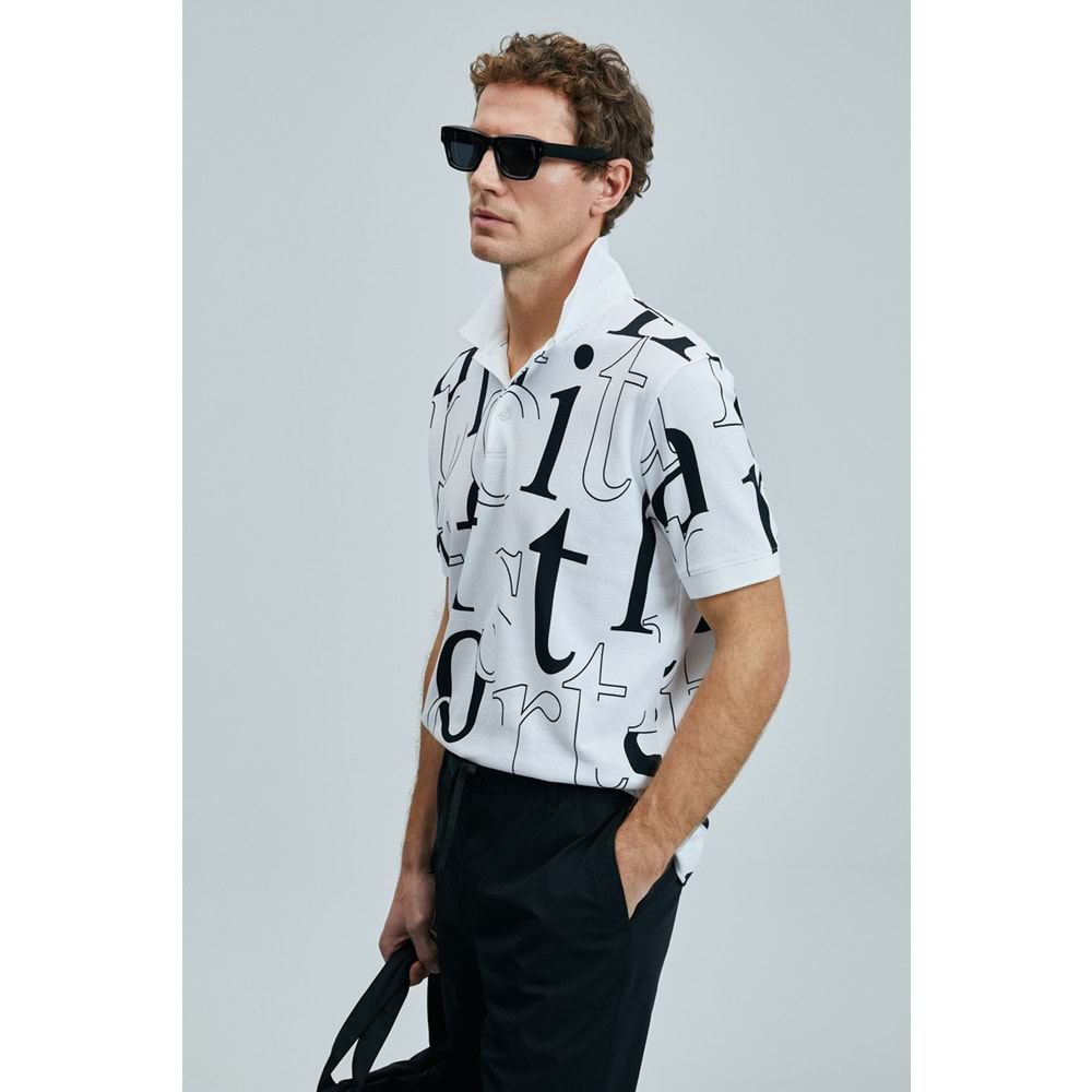 Lufian 111040219 Dıamond Smart Erkek Polo Tişört Erkek T-Shirt