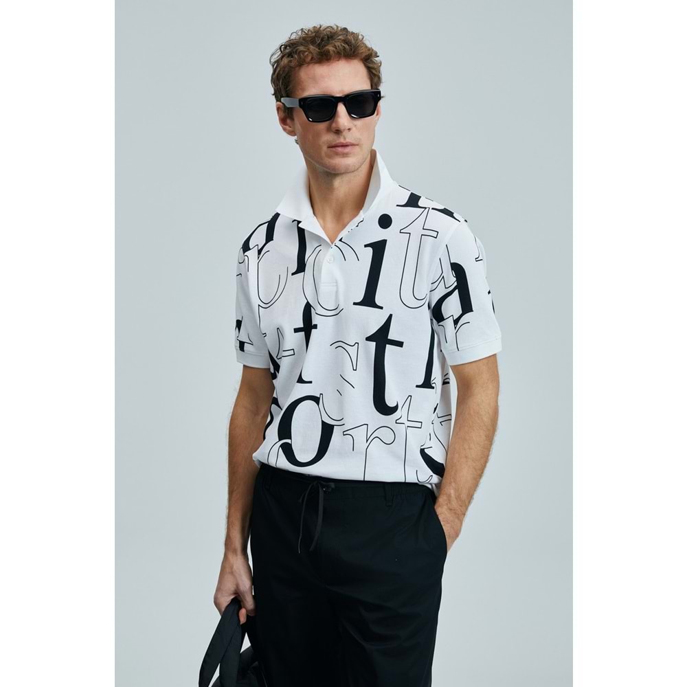 Lufian 111040219 Dıamond Smart Erkek Polo Tişört Erkek T-Shirt