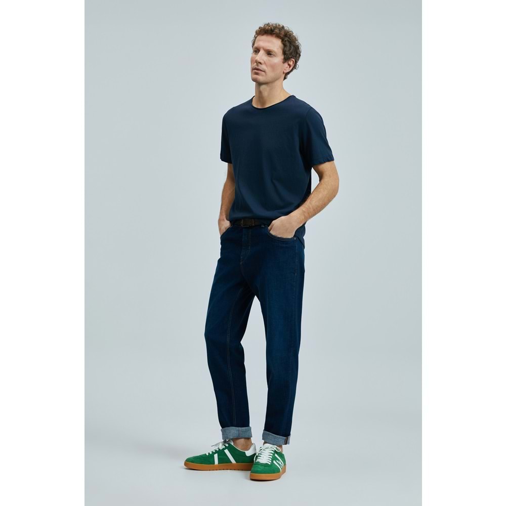 Lufian 111020259 Junya Erkek Basic Tişört Erkek T-Shirt