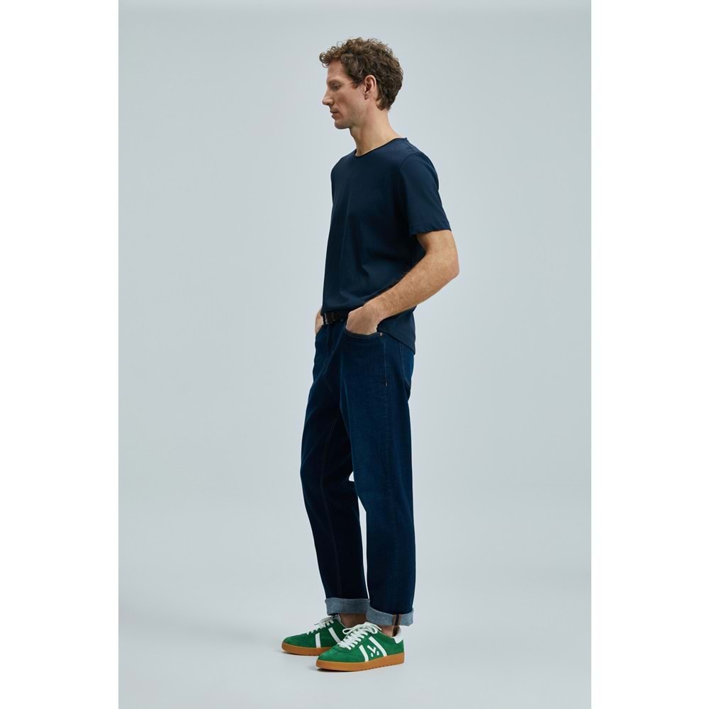 Lufian 111020259 Junya Erkek Basic Tişört Erkek T-Shirt