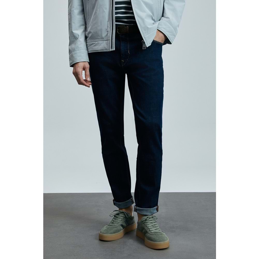 Lufian 111200186 Frencesco Smart Jean Erkek Pantolon Slim Fit Erkek Kot Pantolon