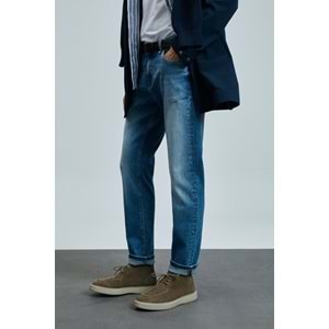 Lufian 111200189 Mattıas Smart Jean Erkek Pantolon Slim Fit Erkek Kot Pantolon