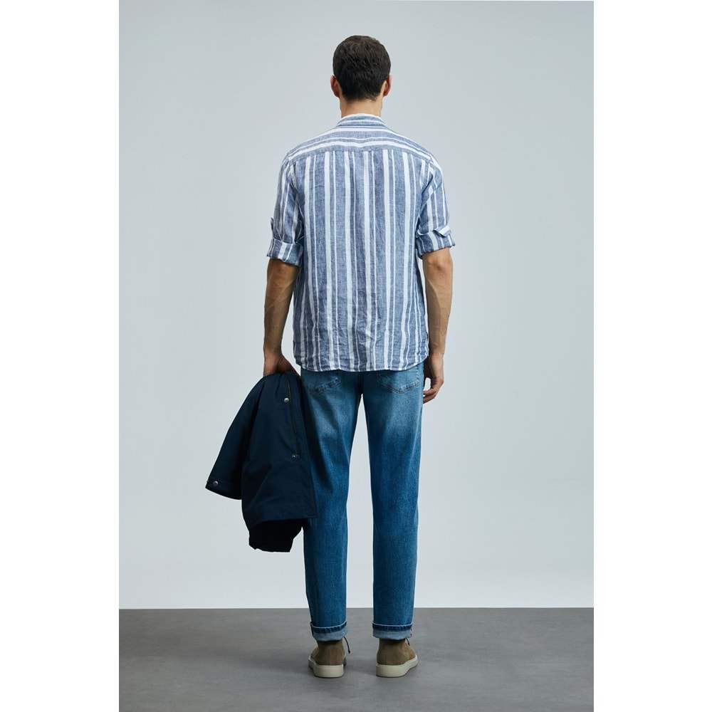 Lufian 111200189 Mattıas Smart Jean Erkek Pantolon Slim Fit Erkek Kot Pantolon