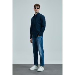 Lufian 111200204 Orlando Smart Jean Erkek Pantolon Slim Fit Erkek Kot Pantolon