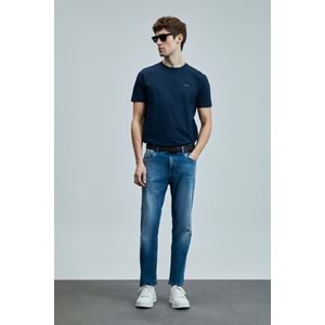 Lufian 111200204 Orlando Smart Jean Erkek Pantolon Slim Fit Erkek Kot Pantolon