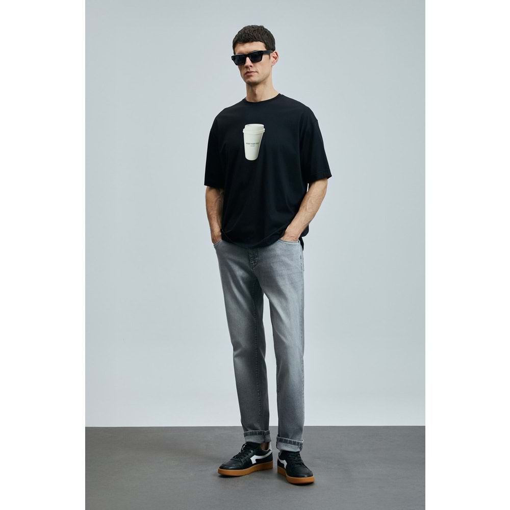 Lufian 111200207 Zeno Smart Jean Erkek Pantolon Slim Fit Erkek Kot Pantolon