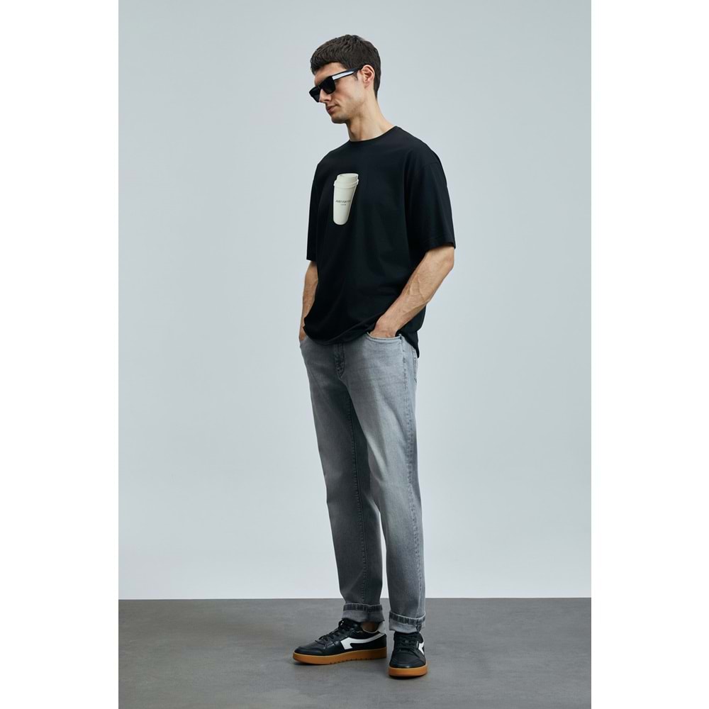 Lufian 111200207 Zeno Smart Jean Erkek Pantolon Slim Fit Erkek Kot Pantolon
