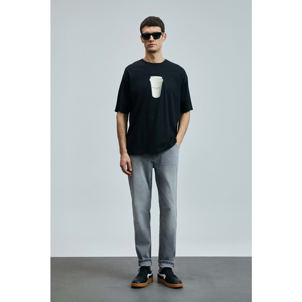 Lufian 111200207 Zeno Smart Jean Erkek Pantolon Slim Fit Erkek Kot Pantolon