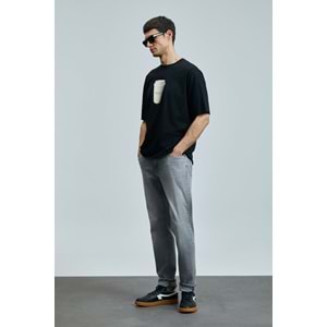 Lufian 111200207 Zeno Smart Jean Erkek Pantolon Slim Fit Erkek Kot Pantolon