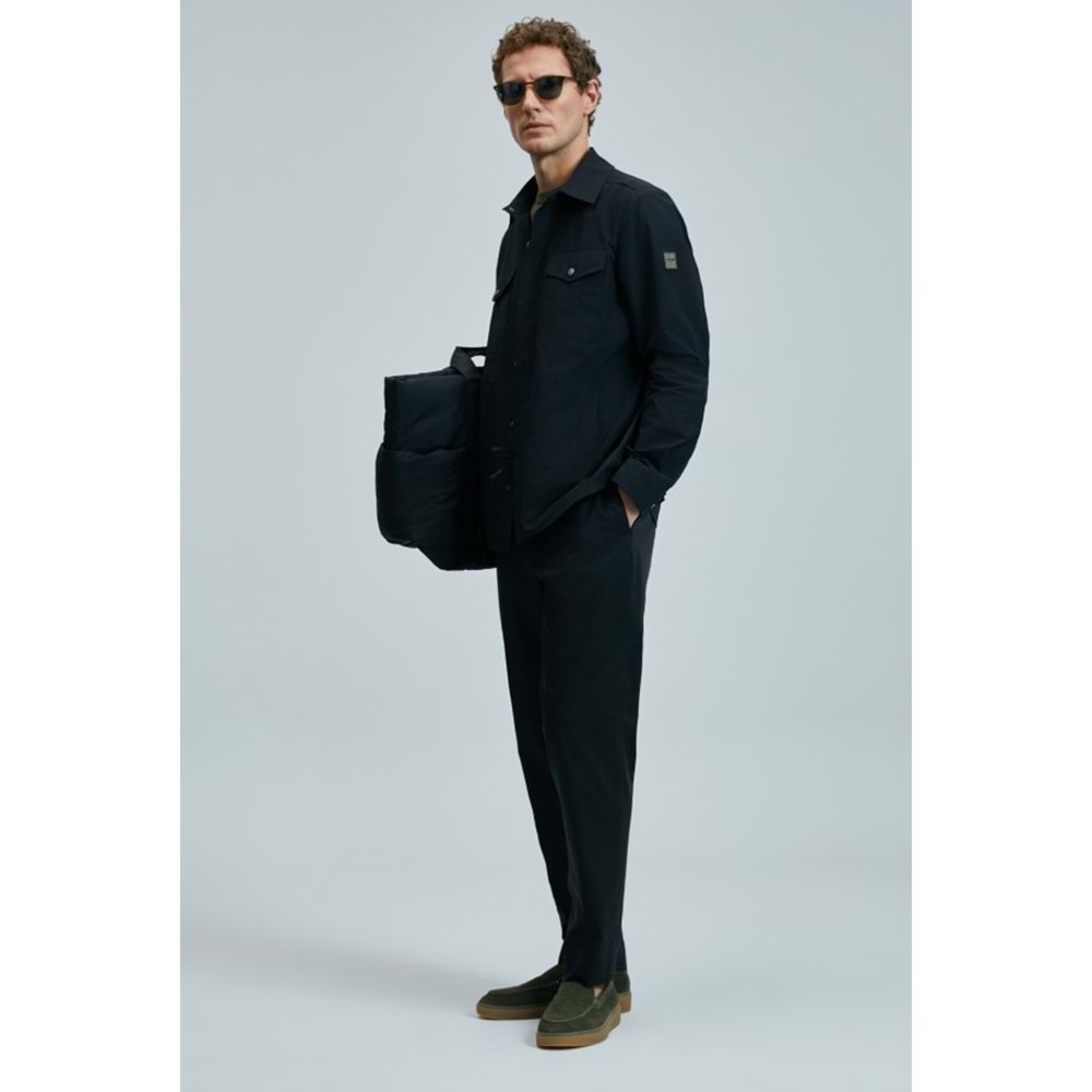 Lufian 111120067 Alex Mevsimlik İnce Yağmurluk Gömlek Erkek Mont