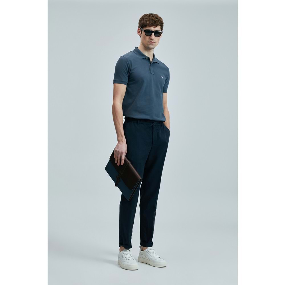 Lufian 111040206 Laon Smart Polo Yaka Tişort Erkek T-Shirt
