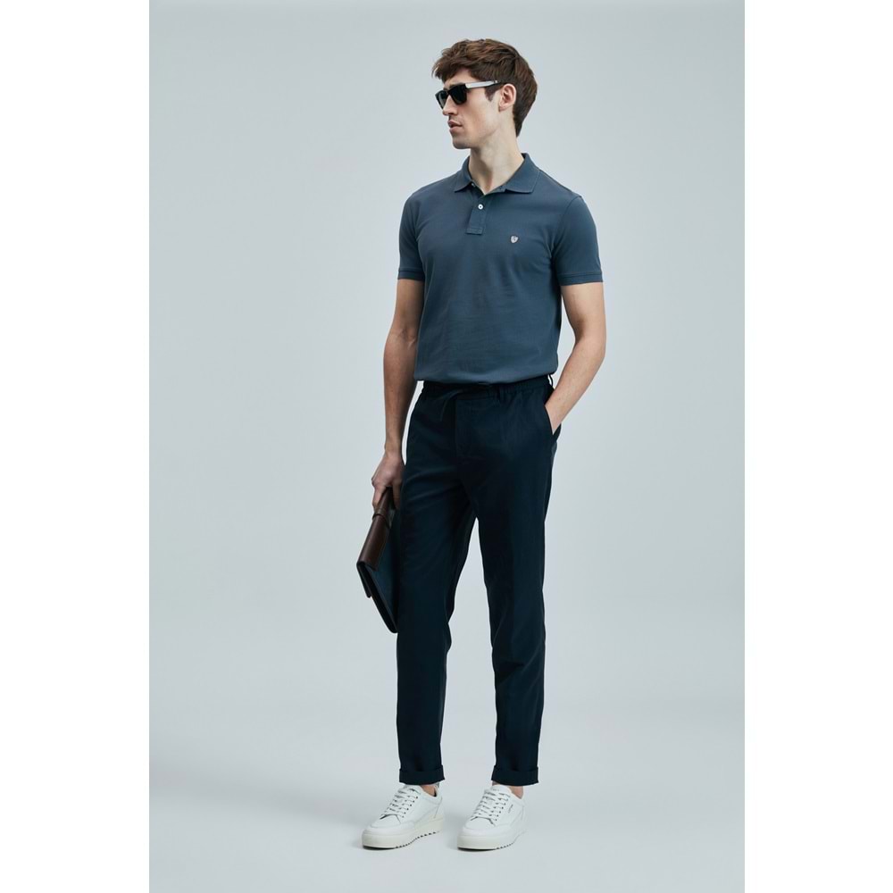 Lufian 111040206 Laon Smart Polo Yaka Tişort Erkek T-Shirt