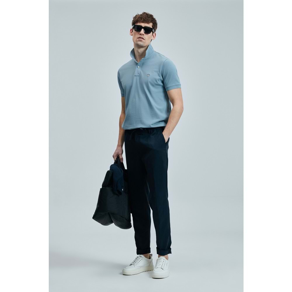 Lufian 111040206 Laon Smart Polo Yaka Tişort Erkek T-Shirt