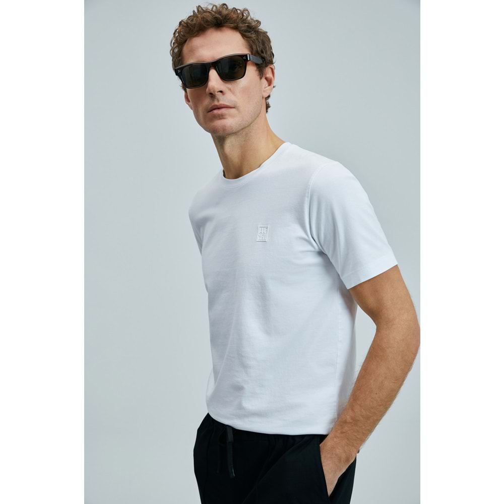 Lufian 111020265 Pablo Modern Grafik T- Shirt Erkek T-Shirt