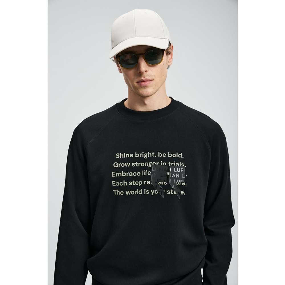 Lufian 112030174 Shadow Erkek Sweatshirt