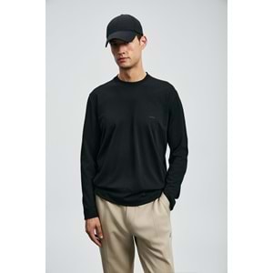 Lufian 112020056 Vıctor Uzun Kollu Tişört Erkek T-Shirt