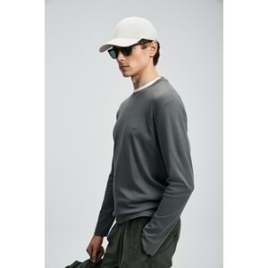 Lufian 112020056 Vıctor Uzun Kollu Tişört Erkek T-Shirt