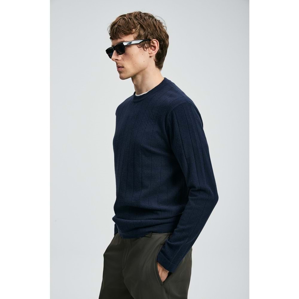 Lufian 112090155 Kent Kazak Erkek Sweatshirt