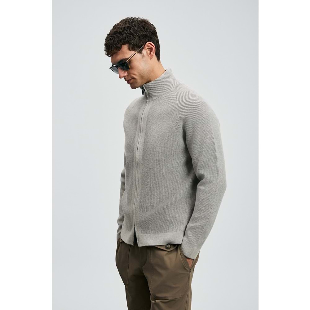 Lufian 112100075 Amber Erkek Hırka Erkek Ceket