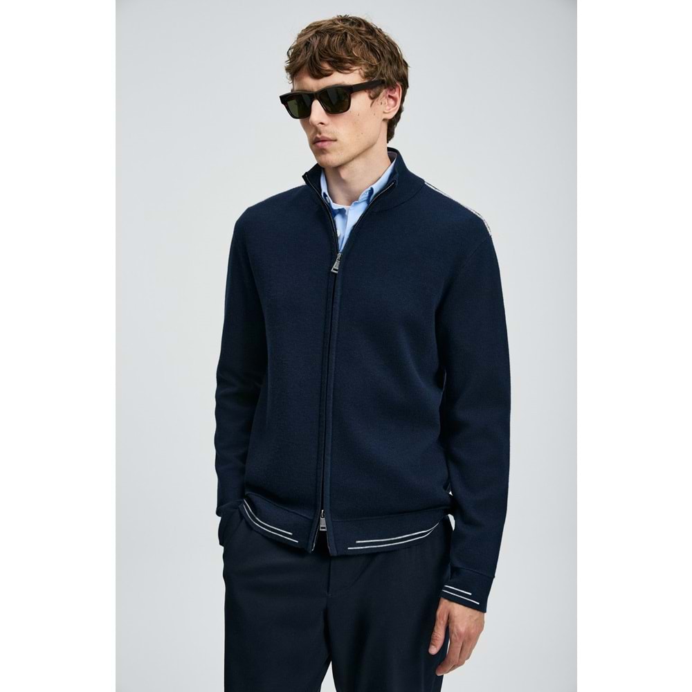 Lufian 112100072 Troy Erkek Hırka Erkek Ceket