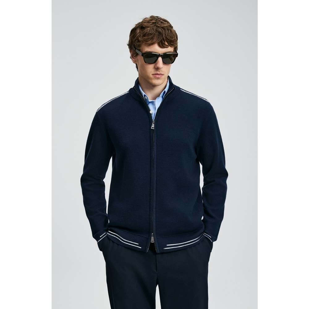 Lufian 112100072 Troy Erkek Hırka Erkek Ceket