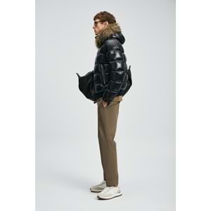 Lufian 112120240 Jeam Kaz Tüyü Erkek Mont