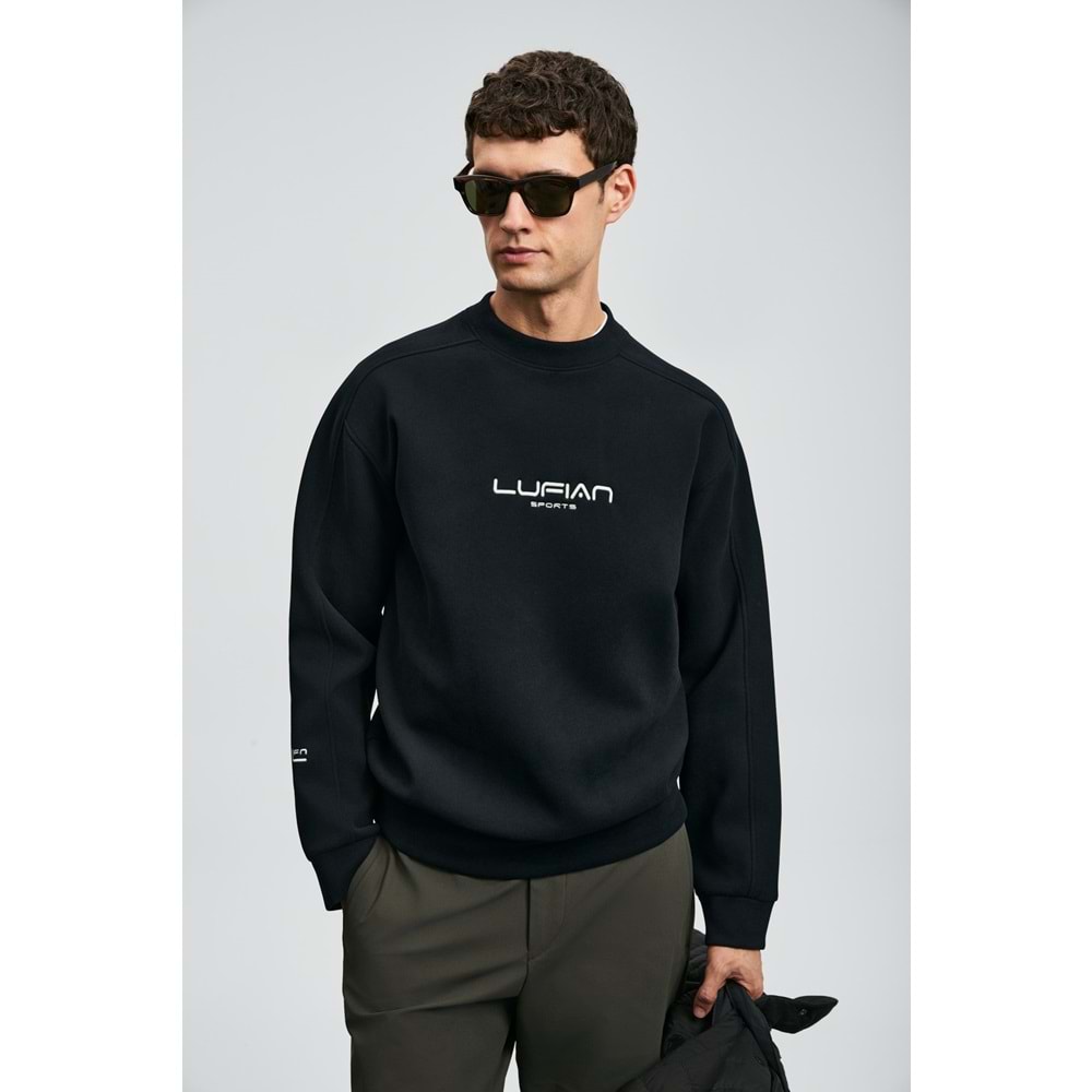 Lufian 112030182 Dark Erkek Sweatshirt