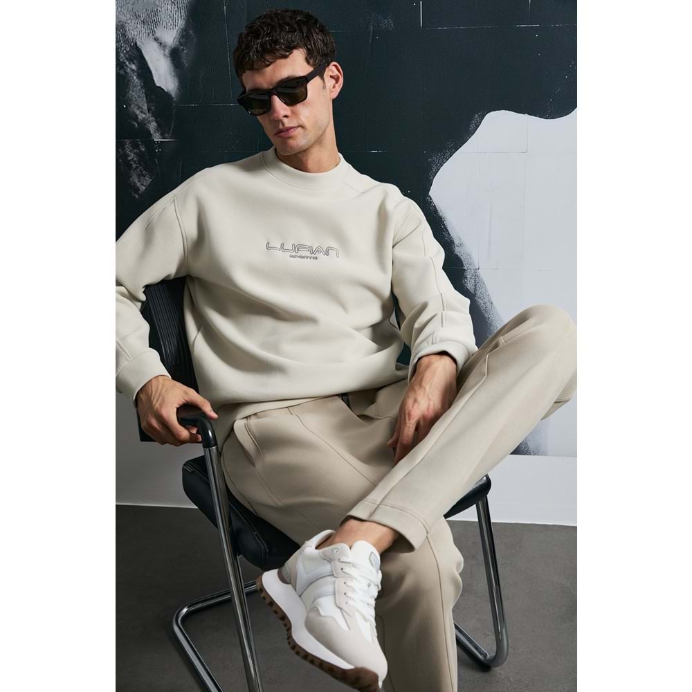 Lufian 112030182 Dark Erkek Sweatshirt