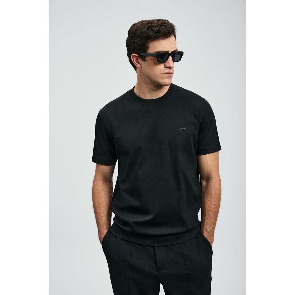 Lufian 112020058 Roland Erkek Basic Tişört Erkek T-Shirt