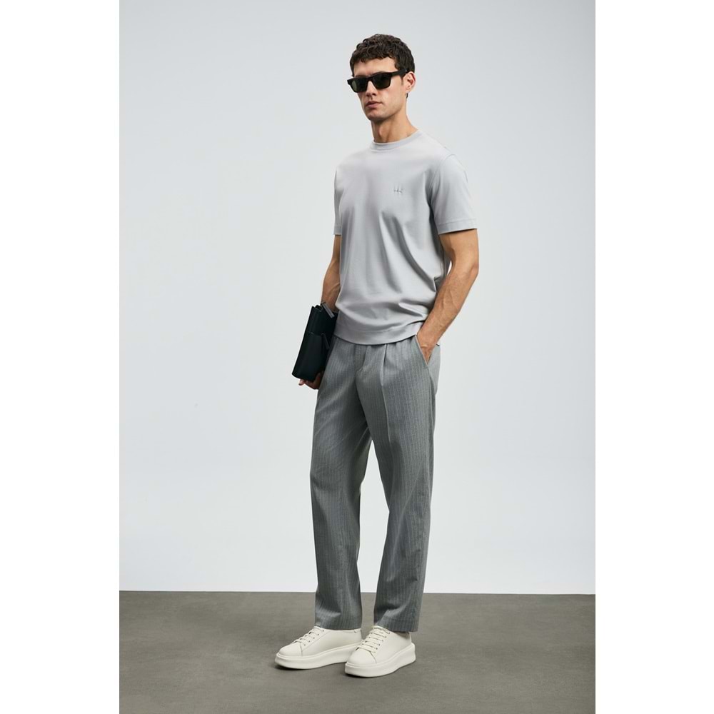 Lufian 112020058 Roland Erkek Basic Tişört Erkek T-Shirt