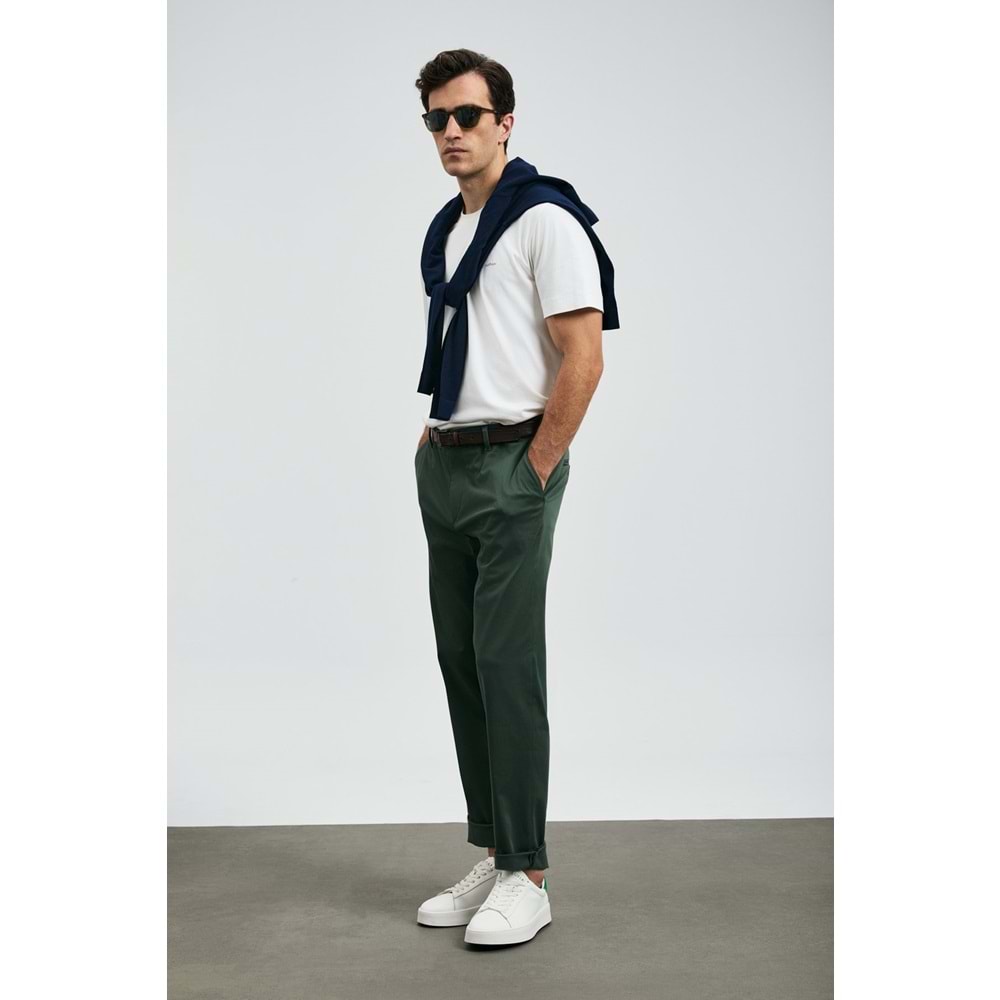 Lufian 112020058 Roland Erkek Basic Tişört Erkek T-Shirt