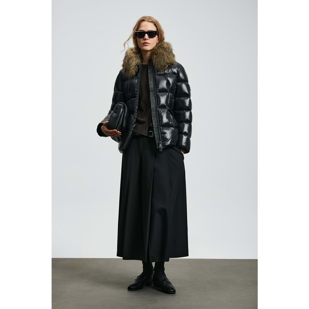 Lufian 122120042 Klemantın Kaz Tüyü Kadın Mont