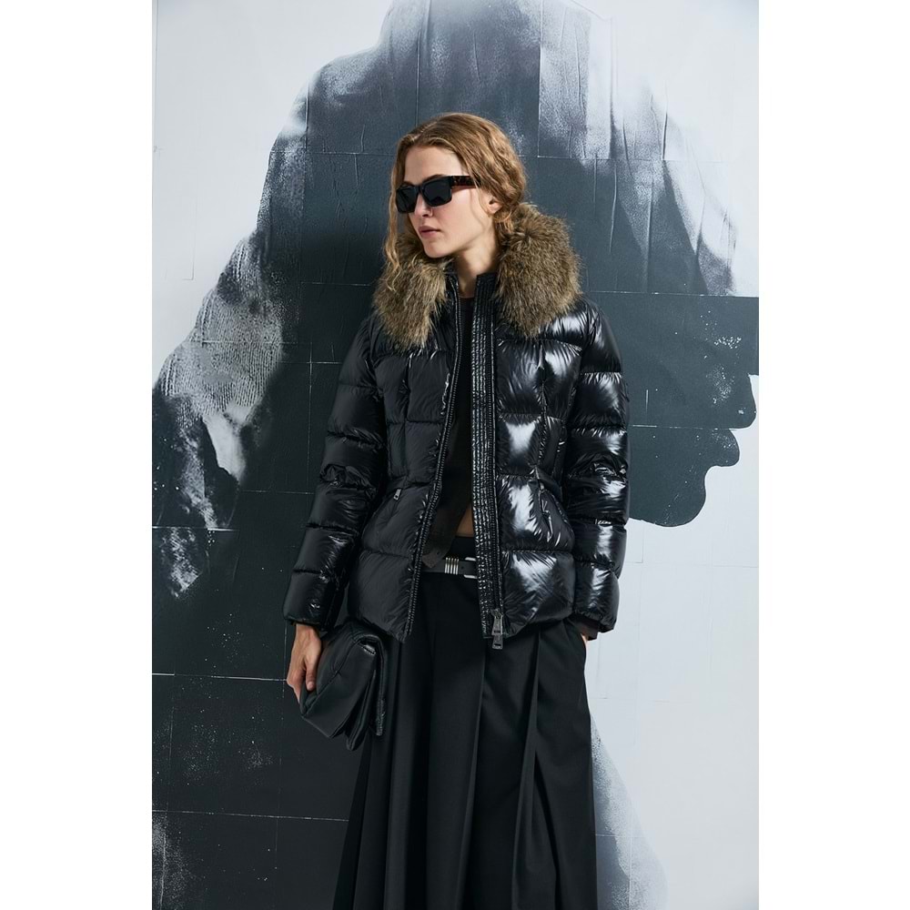 Lufian 122120042 Klemantın Kaz Tüyü Kadın Mont