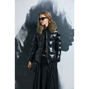 Lufian 122120042 Klemantın Kaz Tüyü Kadın Mont