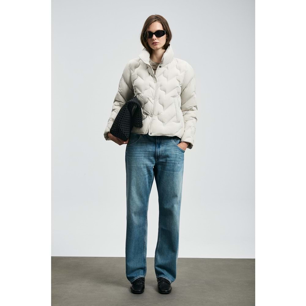 Lufian 122120043 Desert Kaz Tüyü Kadın Mont