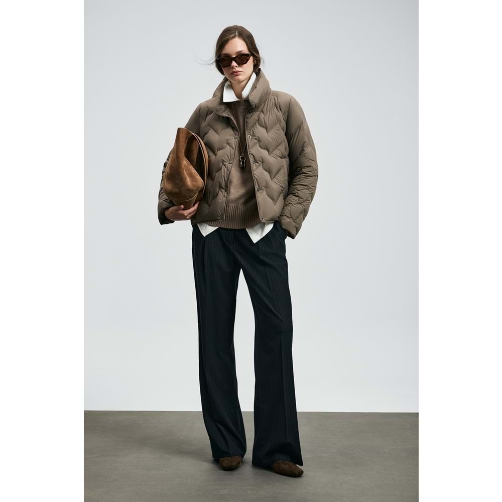 Lufian 122120043 Desert Kaz Tüyü Kadın Mont