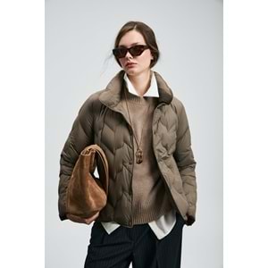 Lufian 122120043 Desert Kaz Tüyü Kadın Mont