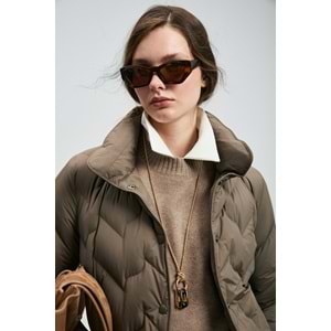 Lufian 122120043 Desert Kaz Tüyü Kadın Mont