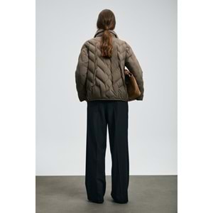 Lufian 122120043 Desert Kaz Tüyü Kadın Mont