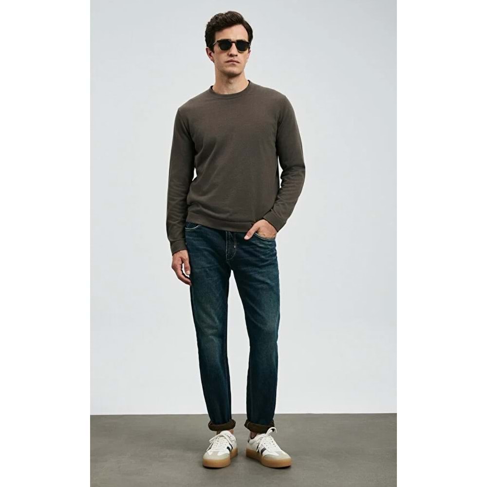 Lufian 112200227 Chrıs Spor Jean Erkek Pantolon Slim Fit Erkek Kot Pantolon