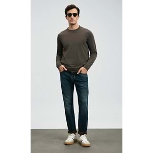 Lufian 112200227 Chrıs Spor Jean Erkek Pantolon Slim Fit Erkek Kot Pantolon