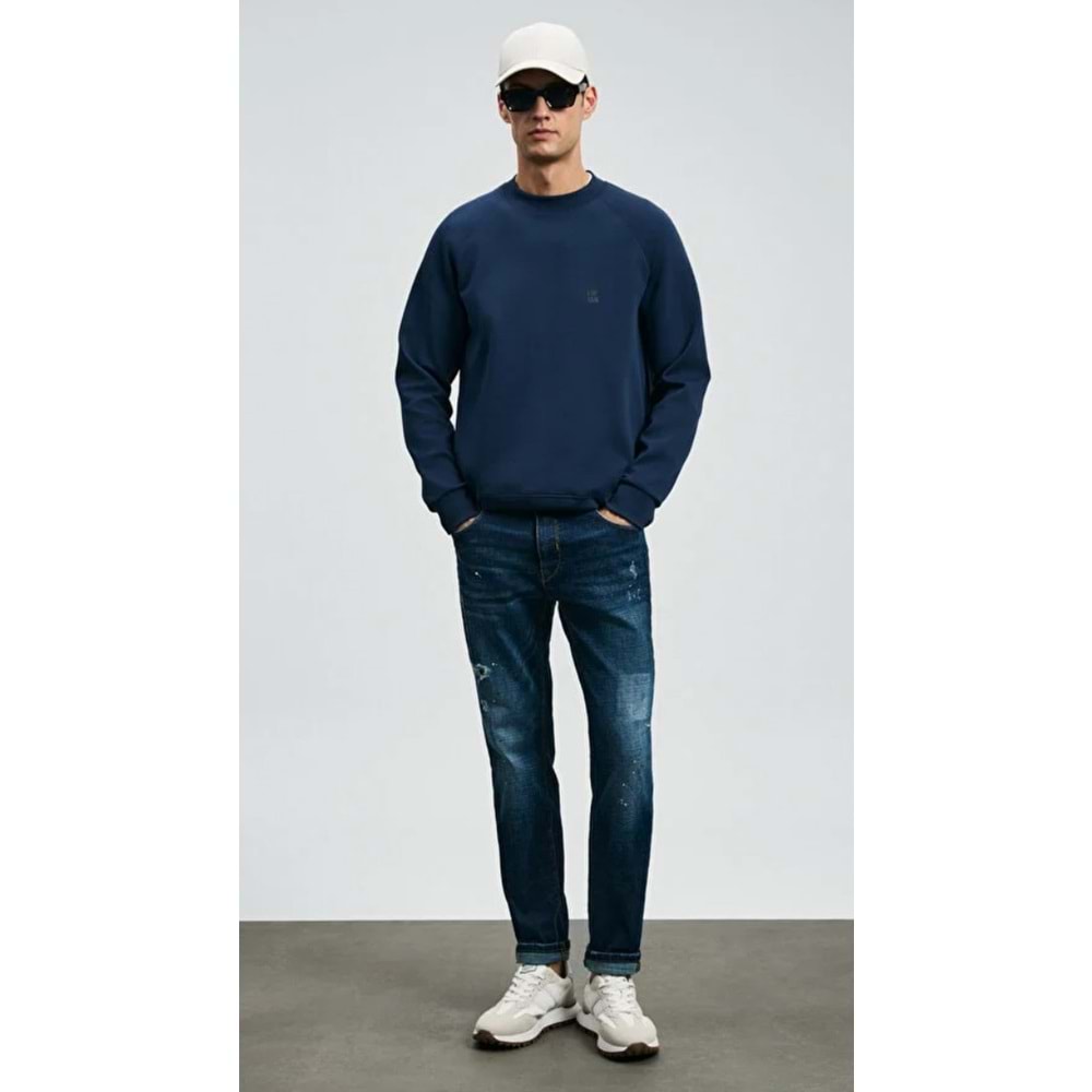 Lufian 112200229 Edgar Jean Erkek Pantolon Slim Fit Erkek Kot Pantolon