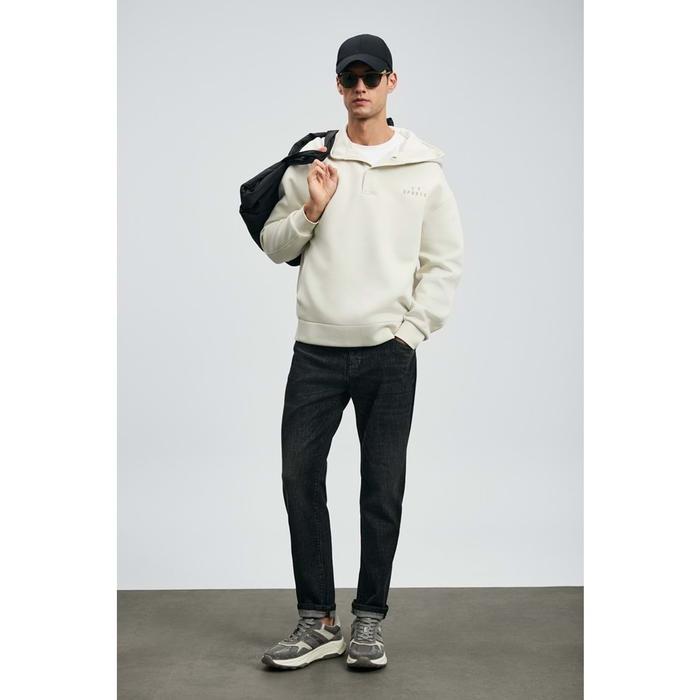 Lufian 112200263 Quel Spor Jean Erkek Pantolon Slim Fit Erkek Kot Pantolon