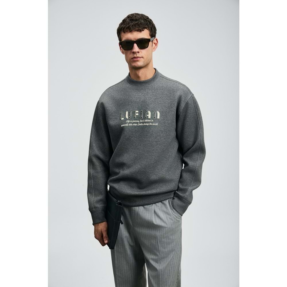 Lufian 112030178 Oracle Erkek Sweatshirt
