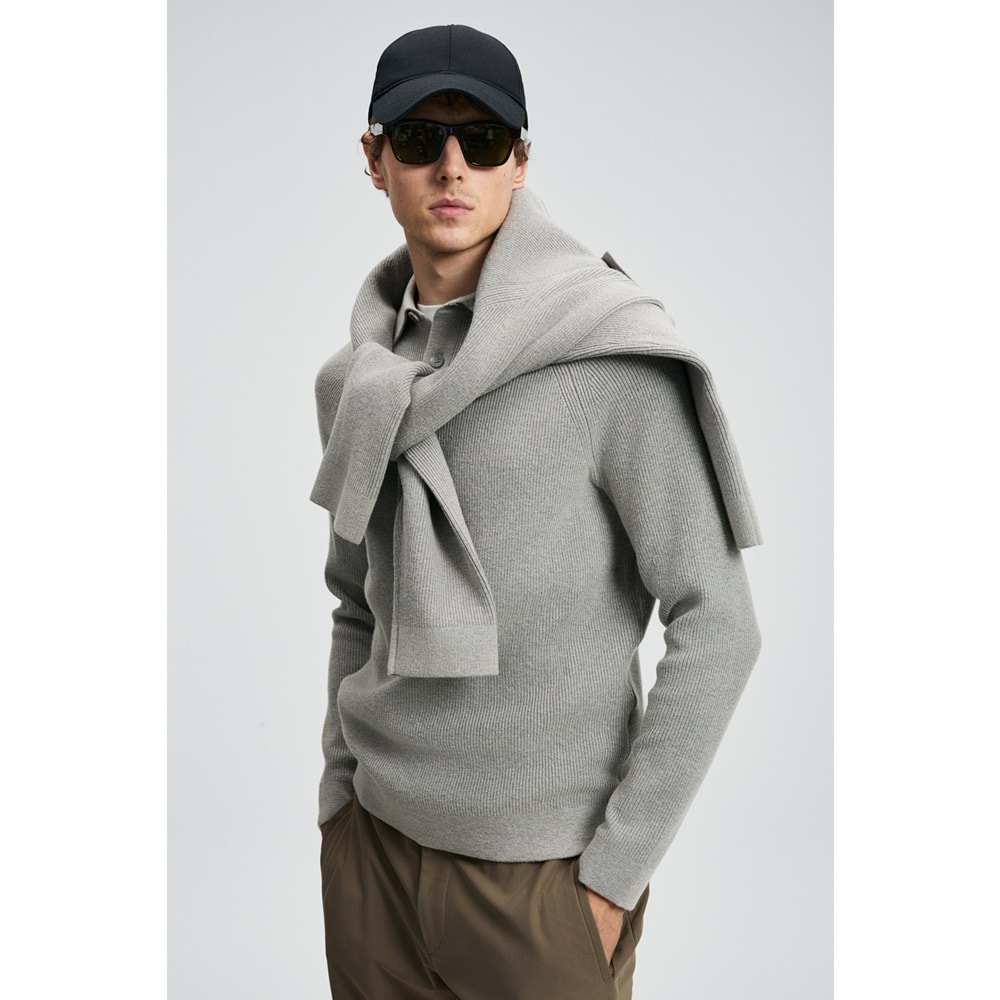 Lufian 112090170 Rufuz Kazak Erkek Sweatshirt