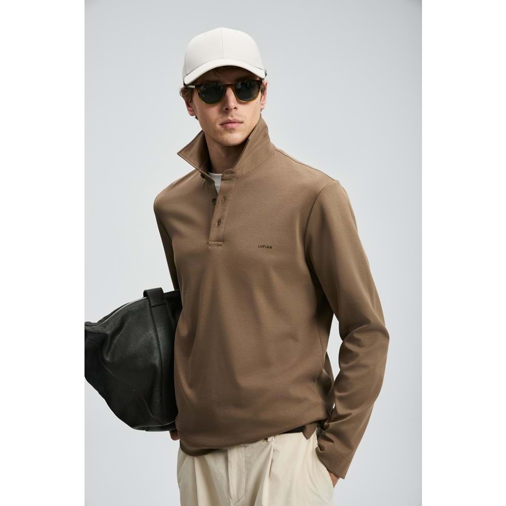 Lufian 112040044 Rocky Smart Polo Tişört Erkek Sweatshirt