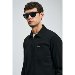 Lufian 112040043 Lucas Smart Polo Tişört Erkek Sweatshirt
