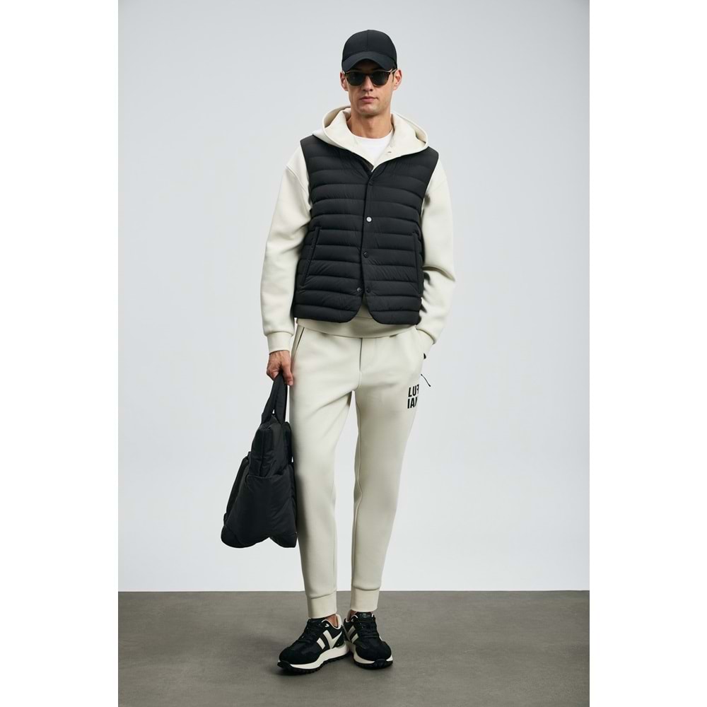 Lufian 112130027 Soon Kaz Tüyü Erkek Yelek